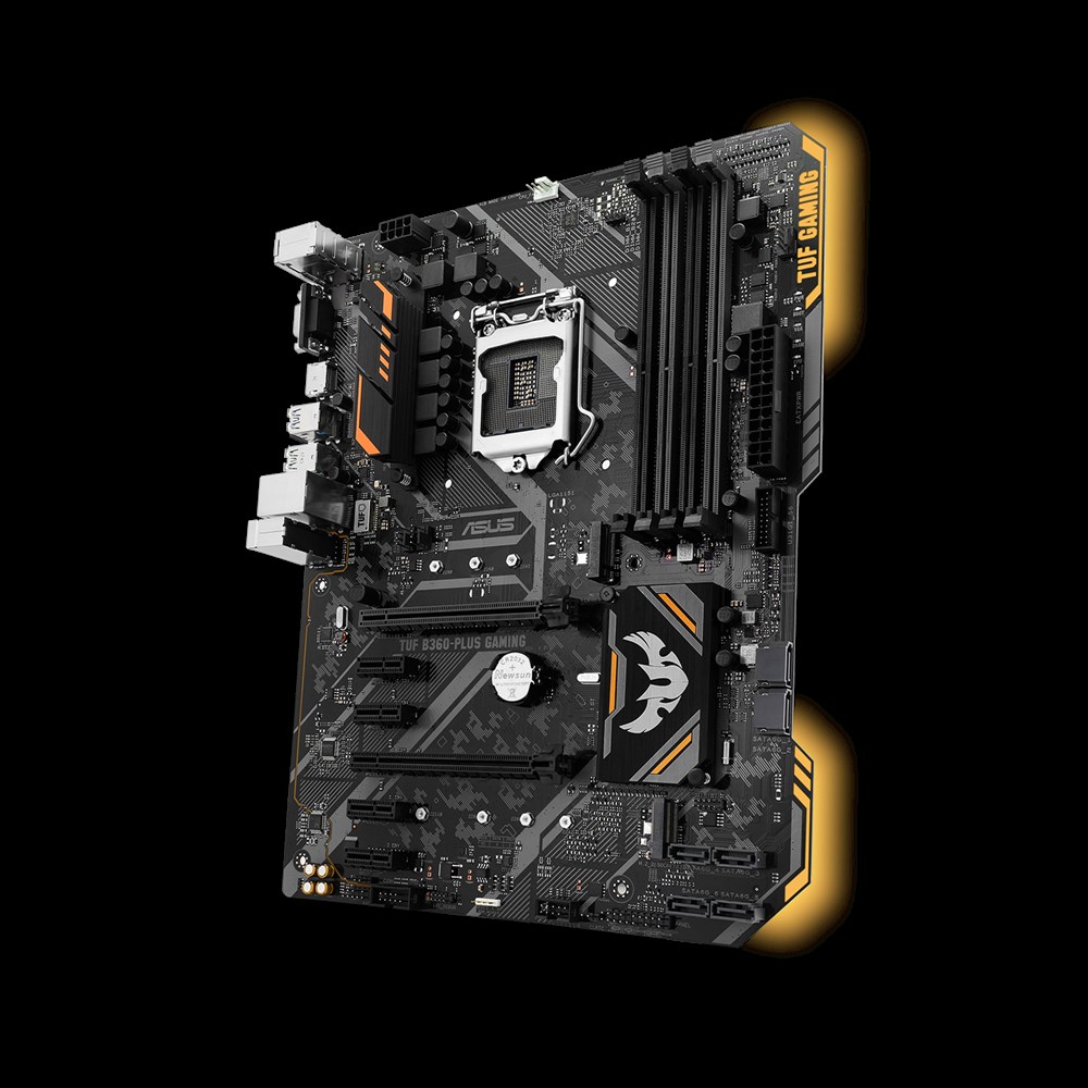 Asus TUF B360-Plus Gaming - Motherboard Specifications On 